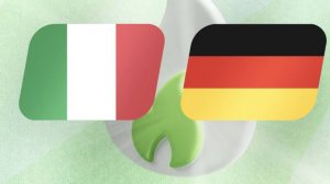 Футбол. Италия - Германия. Лига наций. 1/4 Финала. Italy - Germany.