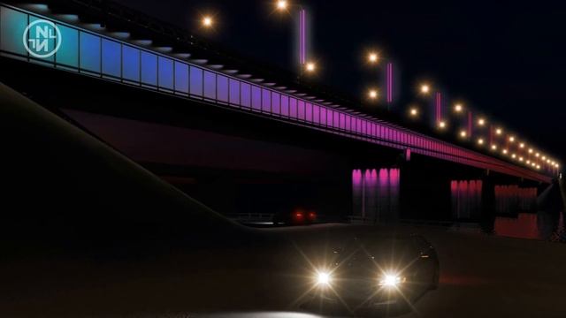 Архитектурно-художественное освещение Селенгинского моста смотреть онлайн