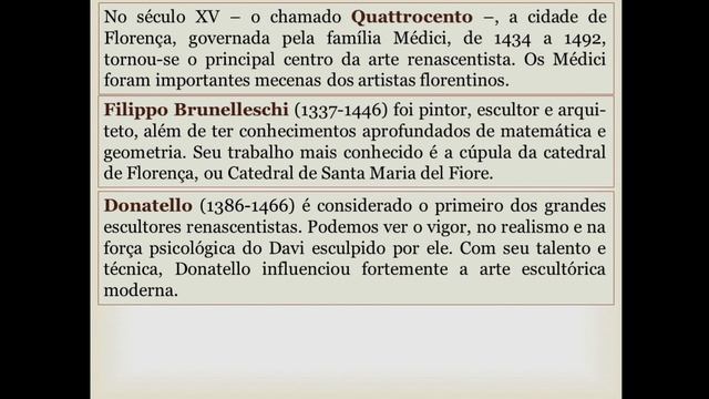 7º ano - Assunto 4 - Renascimento e Humanismo смотреть онлайн