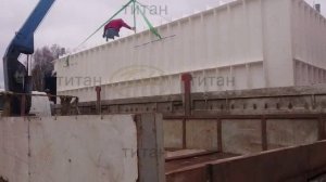 Обзор видео Большой пластиковый погреб Фермер Титан от производителя [купить с установкой под ключ]