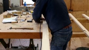 Изготовление бумажных экранов SHOJI мастером Ишитани