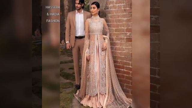 Most famous and trendy girls wedding Maxi dress| Designer fancy Maxi design
