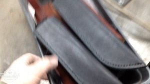 Ножны на этапе контуровки, черновой шлиф