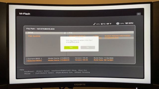 How To Update BIOS on MSI Motherboard Using M-Flash смотреть онлайн