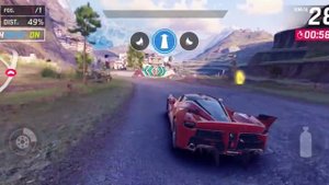 #Asphalt 9 legends Ferrari FXX K car hunt event race result 1.59.884s