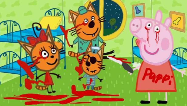 СВИНКА ПЕППА МСТИТ ТРЕМ КОТАМ|ПАРОДИЯ НА ТРЕХ КОТОВ смотреть онлайн