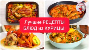 Лучшие РЕЦЕПТЫ БЛЮД из КУРИЦЫ!