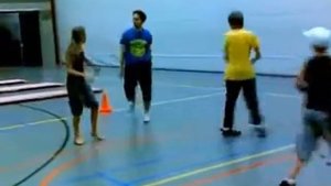 Видео - Смачный удар с разворота.flv