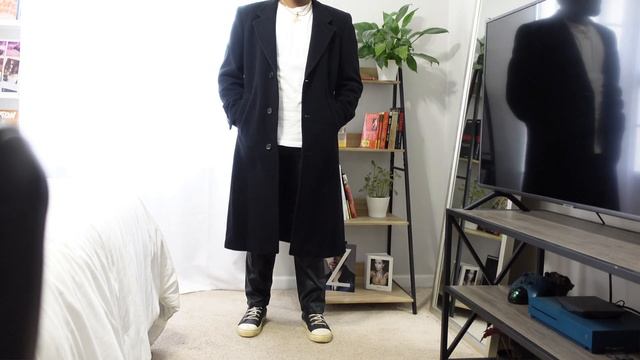 Men's Black Coat Outfits | Fall & Winter Fashion 2022
