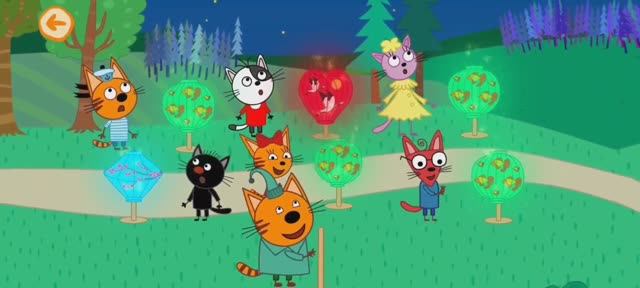Три Кота празднуют День рождения котика Мультфильм