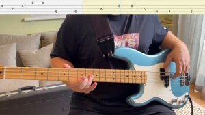 Steve Lacy - Dark Red (Bass Cover with Tabs)