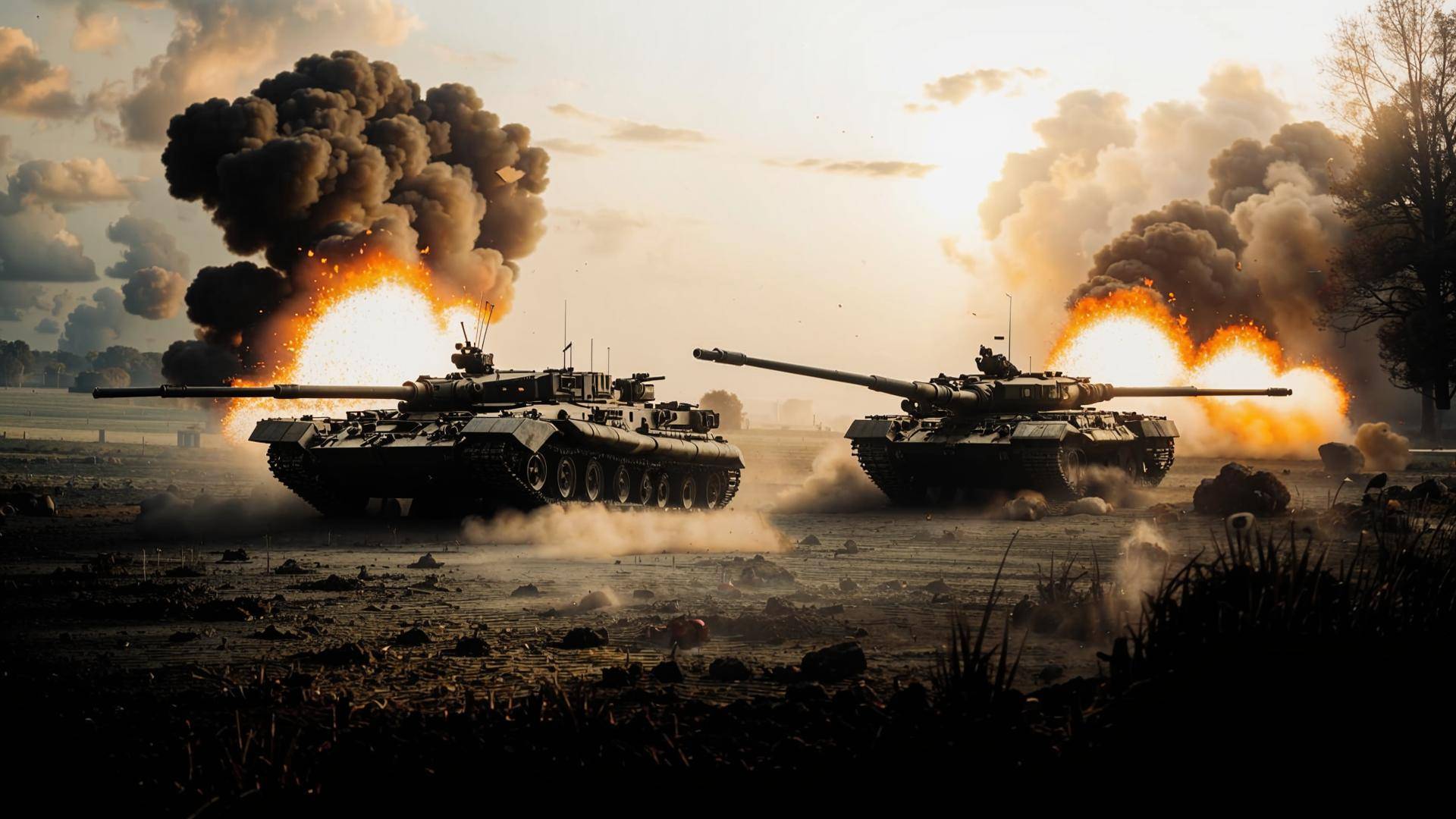 эпичное танковое сражение онлайн много танков