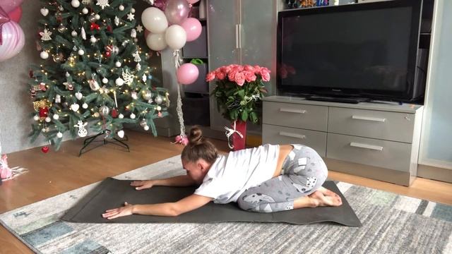 Спина+продольный шпагат смотреть онлайн