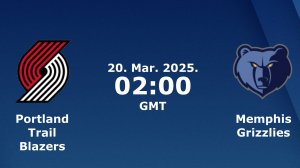 19.03.2025 | Портленд Трэйл Блэйзерс — Мемфис Гриззлис | Trail Blazers at Grizzlies