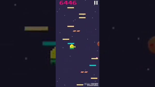 Doodle jump 8-bit map