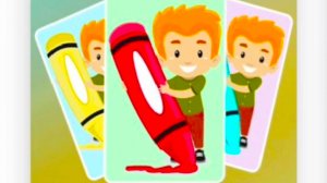 Учим цвета на английском с малышами #4/ Цветные предметы на английском /мультики и мультфильмы для