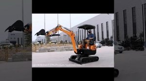 Китайский мини-экскаватор 1,8 тонн (1800 кг), ht18, Hightop. Цена на https://t.me/k_truck