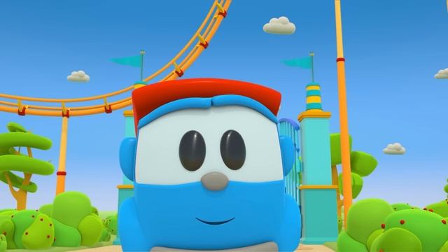 Грузовичок Лева и машинки строят РАКЕТУ!  Роботы летят на Луну. Мультики про машинки