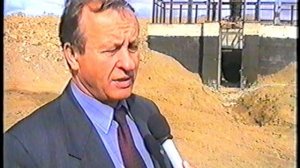 строительство плотины в с.Клепечиха 2003г