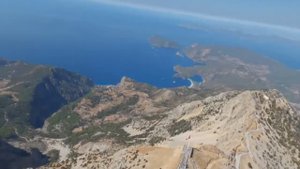 Красивые места в Турции, ЭКСТРИМ полёты на Параплане #путешествия #туризм #отдых #эстрим #полёт