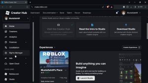How To SYNC Your ROBLOX Account with Creator Hub!