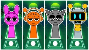 Sprinki Tiles Hop|СПРУНКИ или СПРУНКЕ супер игра