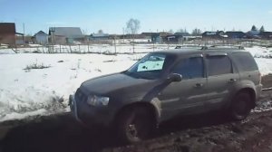 Ford Maverick по весенней распутице