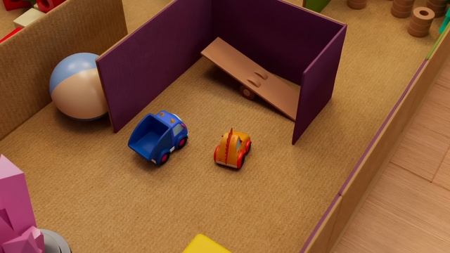 Машинки Мокас застряли в лабиринте!  Кто найдет сокровища? Мультики про машинки для детей