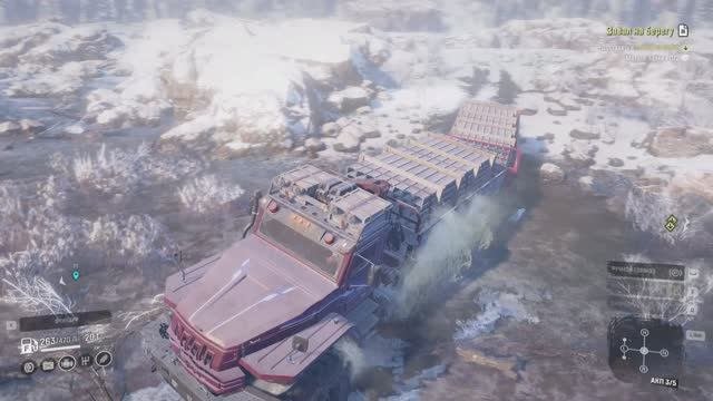 SnowRunner. Амур. Космодром. Поручение 