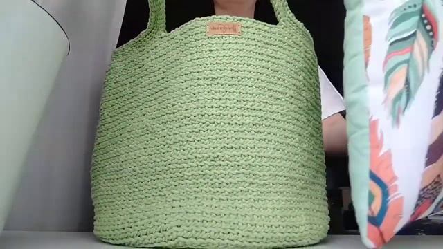 Сумка-шопер "Фисташка" смотреть онлайн