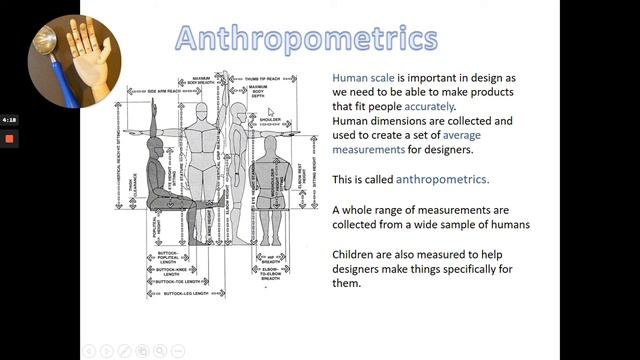 Human Scale and Design: Anthropometrics and Ergonomics