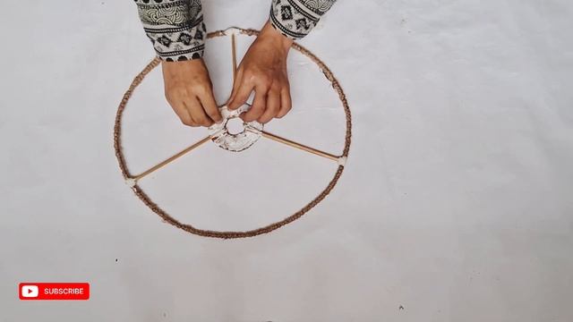 DIY|| DIY- Budget Friendly Hanging Lamp | DIY Lamp Shade | How To Make Lamp At Home | смотреть онлайн