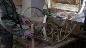 28_Подготовка к прибиванию прутьев на сиденье-4