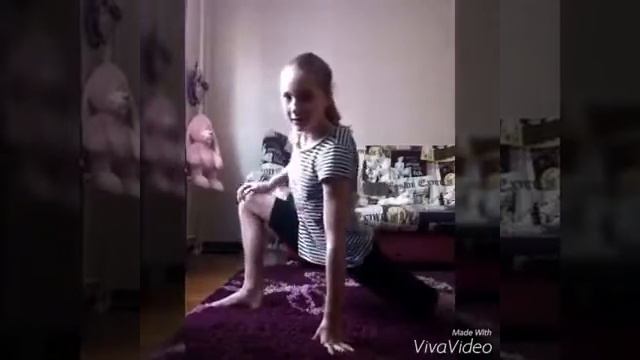 Как сесть на шпагат за 10мин!!!