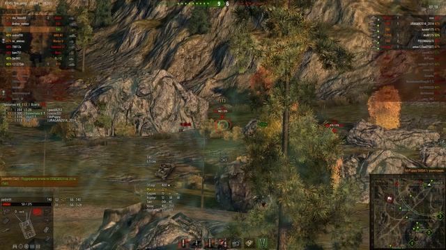 T40 на штурме в Карелии: 6 фрагов ("воин", "основной калибр", "спартанец") смотреть онлайн