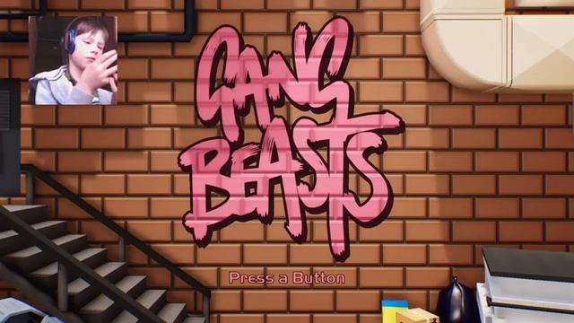 Epic gang beasts stream funny game FACE CAM FINALY HERE!! смотреть онлайн