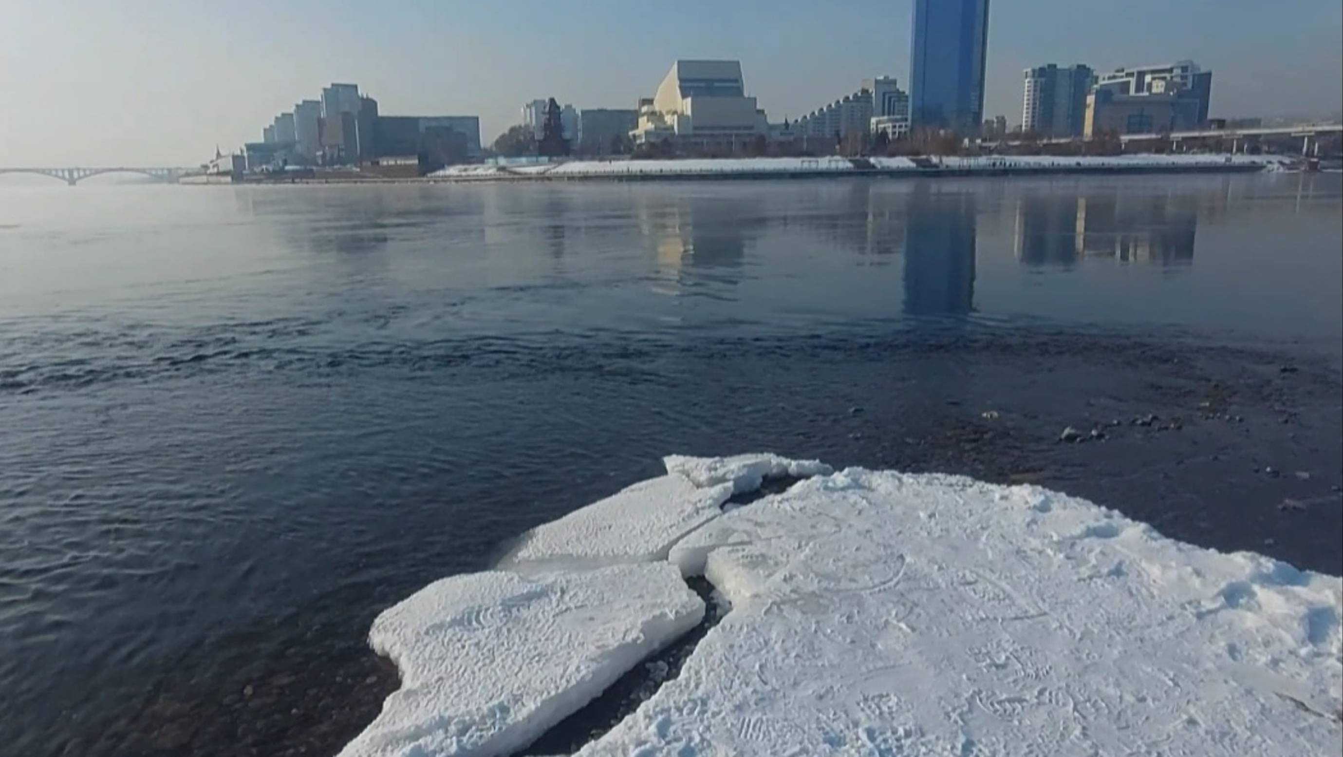 Остров Татышев ❄️ Красноярск ,зима