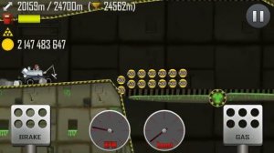Hill Climb Racing - 24668m on Nuclear Plant