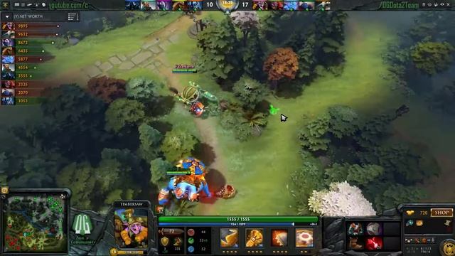 OG.s4 Timbersaw Gameplay - Ranked Match - OG Dota 2 смотреть онлайн