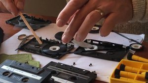 Audio Cassette tape repair - "How To..."