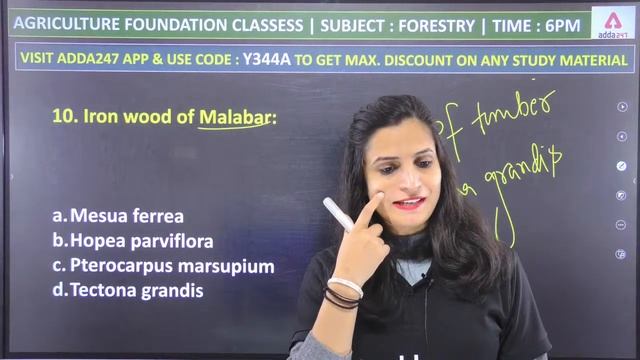 Forestry Course | Important Tree Species (Part 3) | For All Competitive Exams | Lecture #14