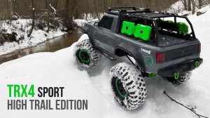 Зимние покатушки TRX-4 Sport High Trail Edition в Битцевском парке