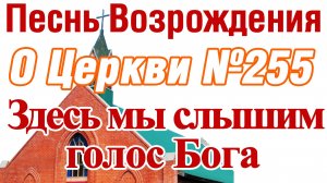 ПВ_4k №255 Здесь мы слышим голос Бога