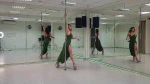 Облёт pole dance.           Обучающее видео.                                  Tutorial.