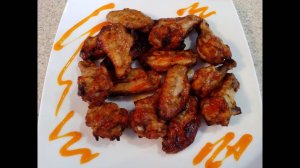 Острые крылышки "БАРБЕКЮ"! Куриные крылышки под соусом барбекю в духовке.