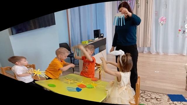 Фрагмент логопедического занятия