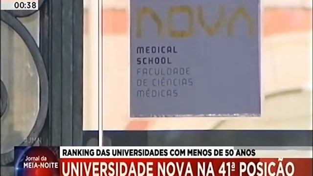 Ranking Universidade Nova, Jornal Da Meia Noite SICNOTICIAS, 2016 смотреть онлайн