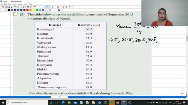 SCERT Class 10 | STATISTICS | Ms. Mary M J - Part 1