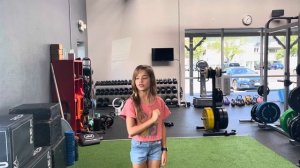 Sky Stone’s new gymnastics stretch routine ￼ for kids