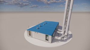 BIM-модель котельной. Северное исполнение.